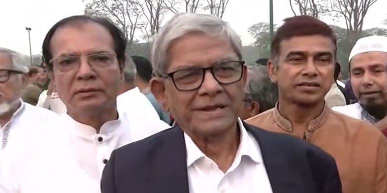 প্রধানমন্ত্রীর প্রতি মানুষ আস্থাশীল, সুখী সমৃদ্ধ দেশ গড়বেন তিনি: মির্জা ফখরুল 